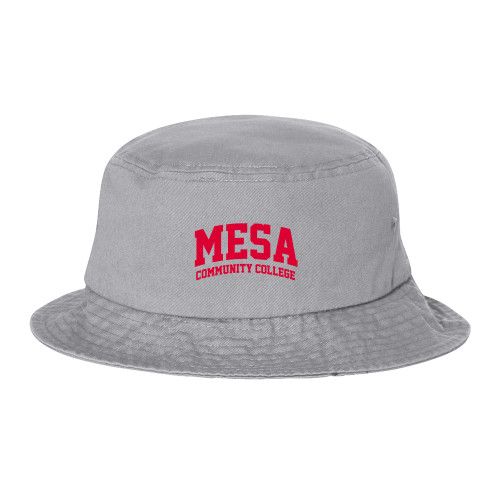  Sportsman Grey Bucket Hat - Mesa Community College Arched