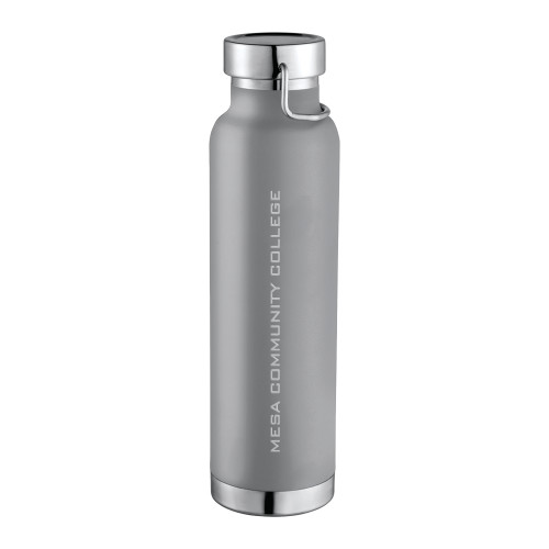  Thor Copper Vacuum Insulated Grey Bottle 22oz - Mesa Community College Flat Engraved