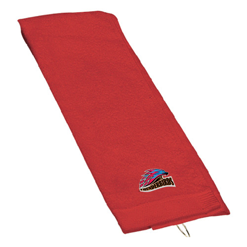  Red Golf Towel - Official Logo