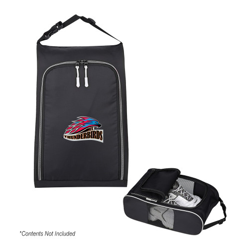  Crosstown Side Mesh Black Shoe Bag - Official Logo
