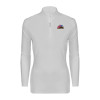Thumbnail image for  Syntrel Womens White Interlock 1/4 Zip
