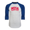 Thumbnail image for  White/Royal Raglan Baseball T Shirt