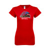 Thumbnail image for  Next Level Womens Red Boyfriend Tee