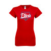 Thumbnail image for  Next Level Womens Red Boyfriend Tee