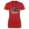 Thumbnail image for  Next Level Womens Red Boyfriend Tee