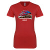 Thumbnail image for  Next Level Womens Red Boyfriend Tee