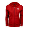 Thumbnail image for  ENZA Womens Red Fleece Full Zip Hoodie
