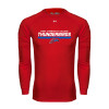 Thumbnail image for  Under Armour Red Long Sleeve Tech Tee