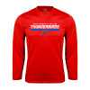 Thumbnail image for  Red Performance Long Sleeve Shirt