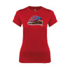 Thumbnail image for  Womens Red Performance Tee