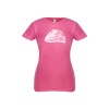 Thumbnail image for  Next Level Girls Fuchsia Fashion Fit T Shirt