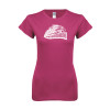 Thumbnail image for  Next Level Womens Fuchsia Boyfriend Tee