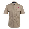 Thumbnail image for  Khaki Fishing Shirt Performance Short Sleeve