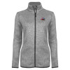 Thumbnail image for  Womens Grey Heather Fleece Jacket