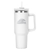 Thumbnail image for  Hippo White Mug & Straw Lid with Twist Closure 40 oz