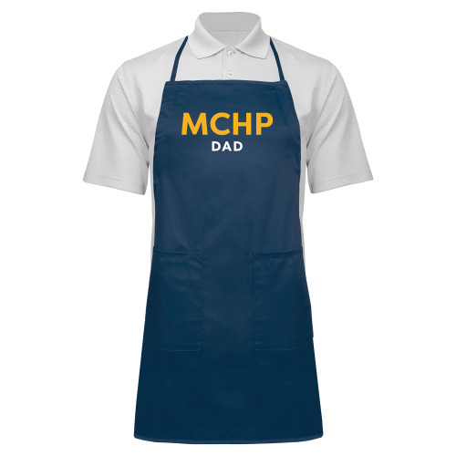  Full Length Navy Apron - Dad