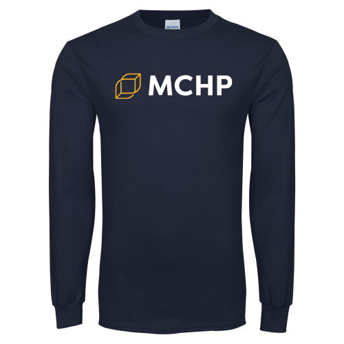  Navy Long Sleeve T-Shirt - Secondary Mark