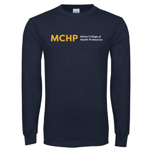  Navy Long Sleeve T-Shirt - Horizontal