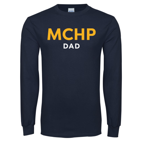  Navy Long Sleeve T-Shirt - Dad