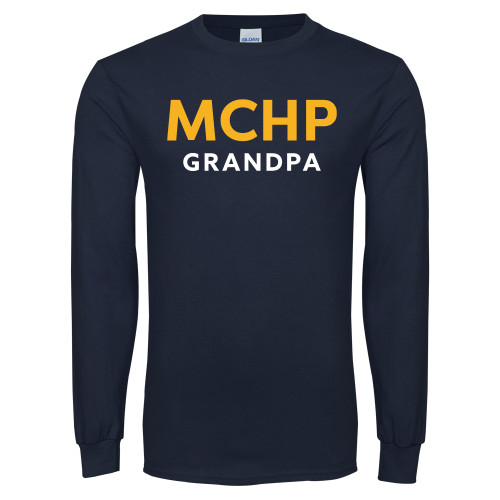  Navy Long Sleeve T-Shirt - Grandpa