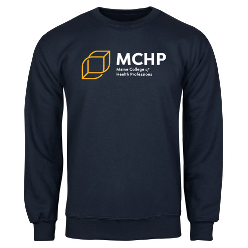  Navy Fleece Crew - Primary Mark