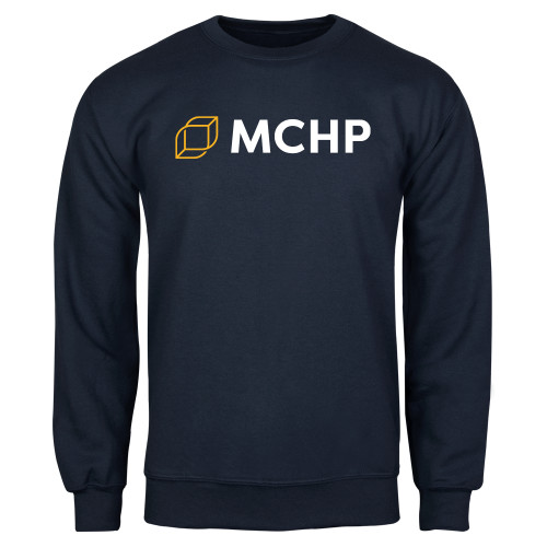  Navy Fleece Crew - Secondary Mark