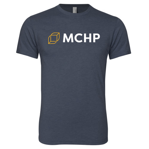 Next Level Navy Triblend Tee - Secondary Mark