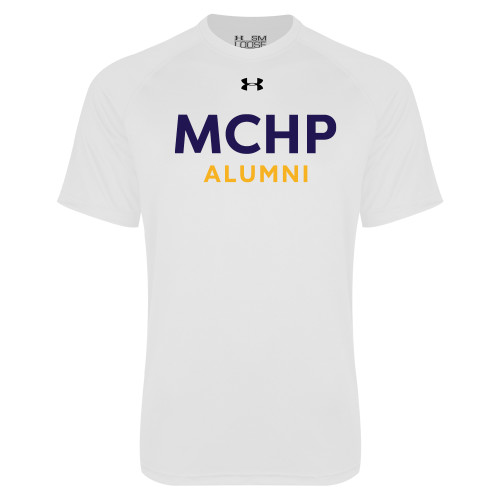  Under Armour White Tech Tee - Alumni