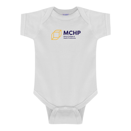  White Infant Onesie - Primary Mark