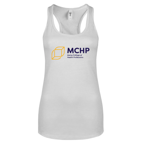  Next Level Racerback Tank White - Primary Mark