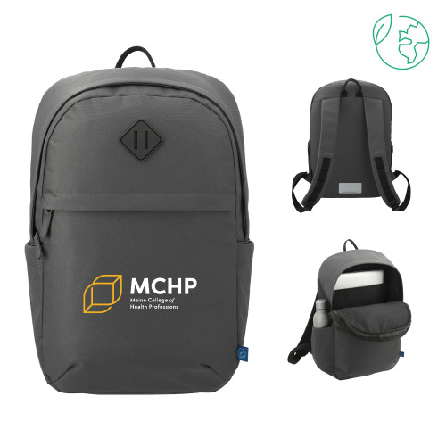 Repreve Charcoal Ocean Commuter Computer Backpack - Primary Mark