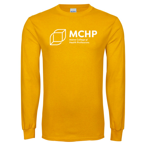  Gold Long Sleeve T Shirt - Primary Mark