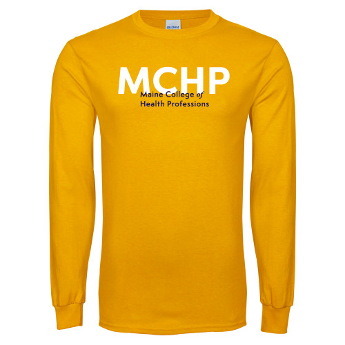  Gold Long Sleeve T Shirt - Overlapping