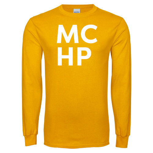  Gold Long Sleeve T Shirt - Stacked