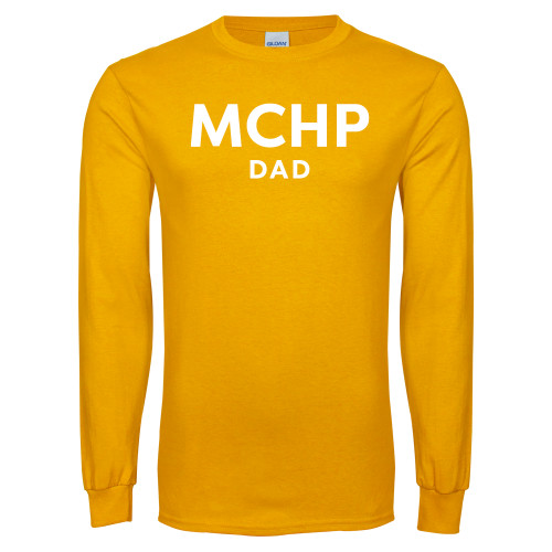  Gold Long Sleeve T Shirt - Dad