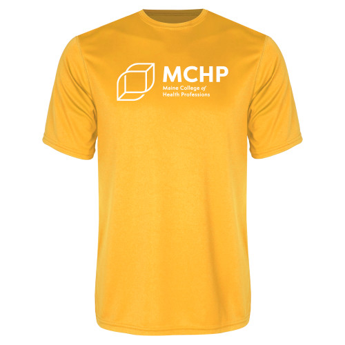  Gold Performance Tee - Primary Mark