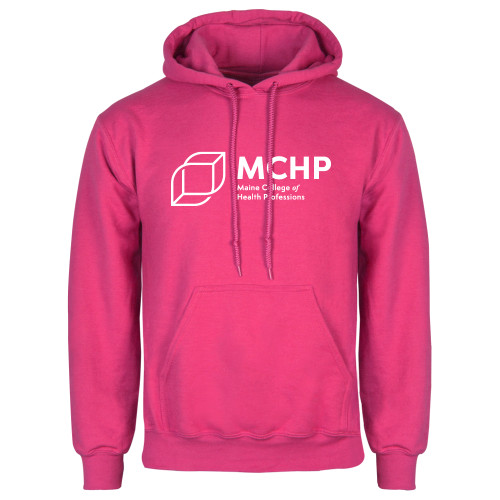  Womens Fuchsia Fleece Hoodie - Primary Mark