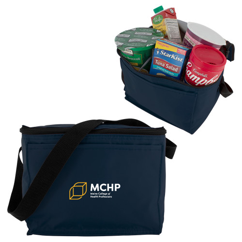  Six Pack Navy Cooler - Primary Mark