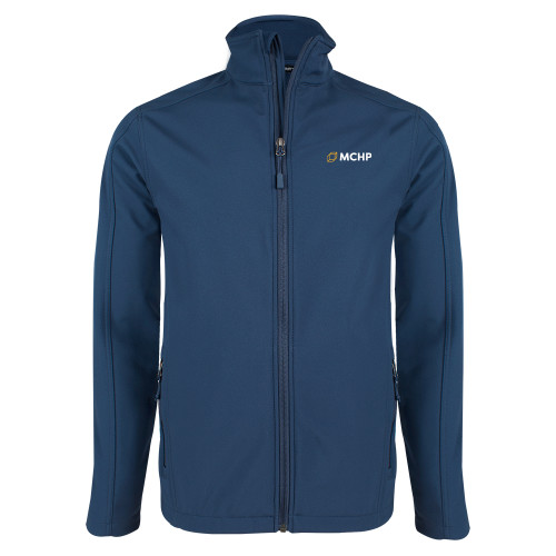  Navy Softshell Jacket - Secondary Mark