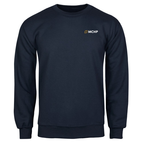  Navy Fleece Crew - Secondary Mark