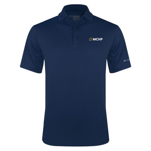  Columbia Navy Omni Wick Drive Polo - Secondary Mark