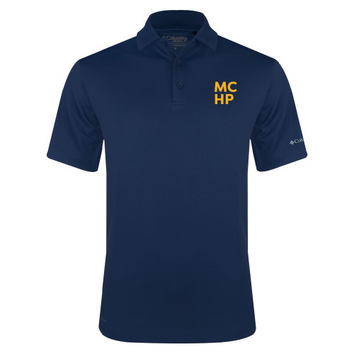 Columbia Navy Omni Wick Drive Polo - Stacked