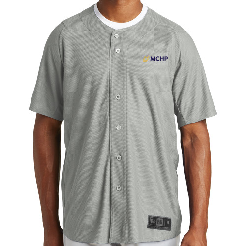  New Era Light Grey Diamond Era Jersey - Secondary Mark