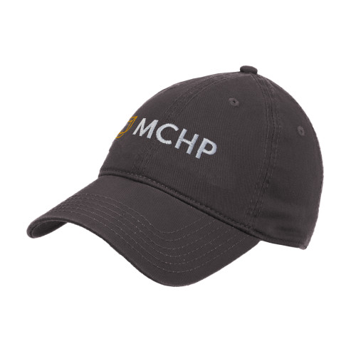  Charcoal Unstructured Adjustable Low Profile Hat - Secondary Mark