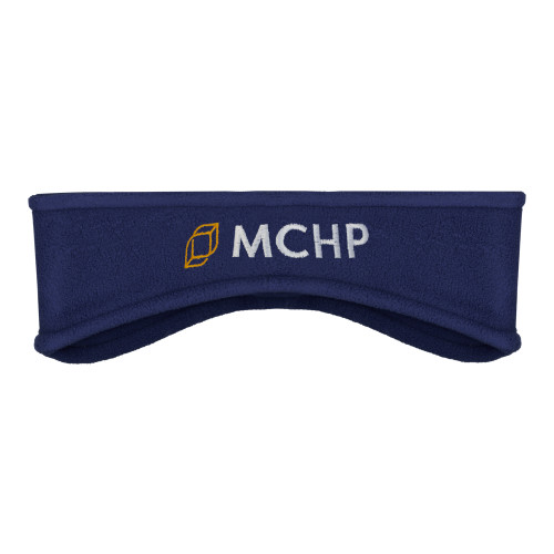  Navy Stretch Fleece Headband - Secondary Mark