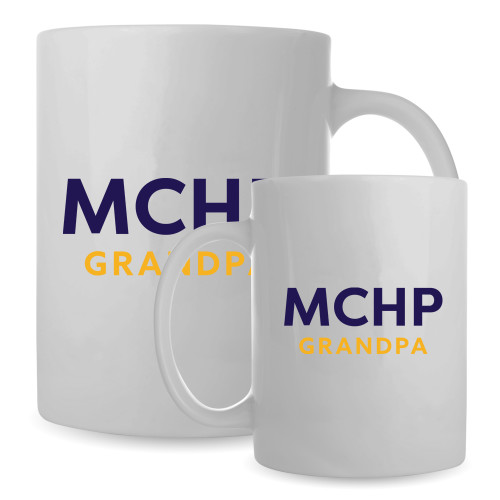  Full Color White Mug 15oz - Grandpa