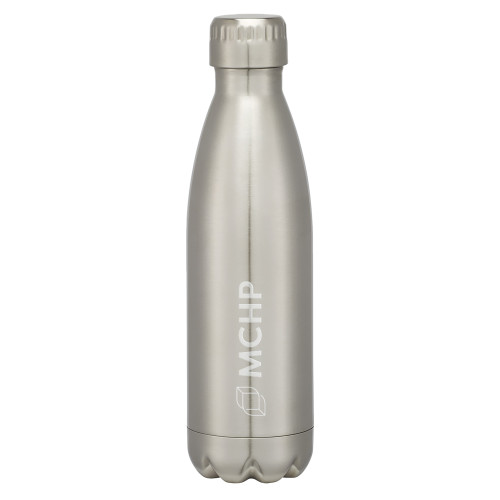  Swig Stainless Steel Silver Bottle 16oz - Secondary Mark Engraved