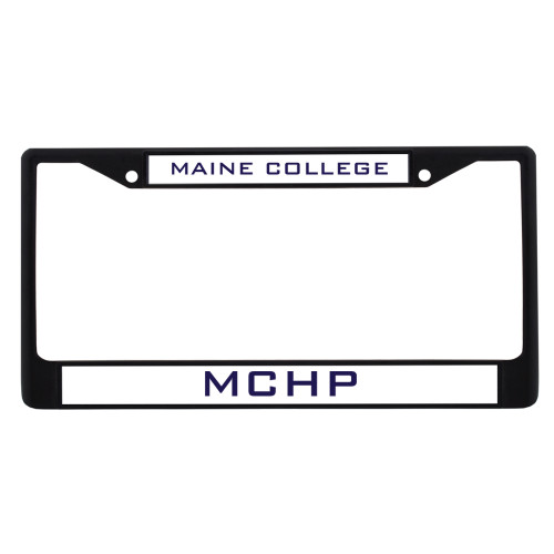  Metal License Plate Frame in Black - MCHP