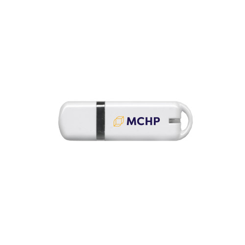  USB White Pen Drive 4G - Secondary Mark