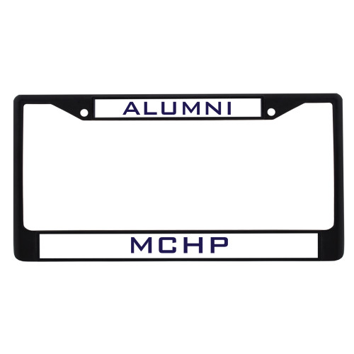  Alumni Metal License Plate Frame in Black - Alumni